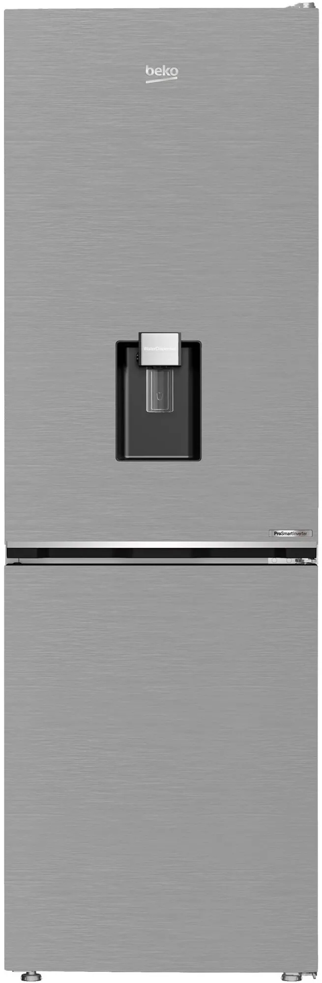 Combina frigorifica Beko B5RCNA365HDXB, 316 l, No Frost, 316 l, HarvestFresh, AeroFlow, Fast Freeze, Clasa D, H 186.5 cm, Inox