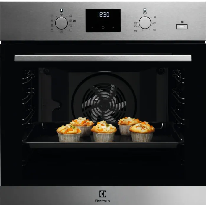 Cuptor incorporabil Electrolux EOD3H50TX, Electric, 72l, Grill, Timer, SteamBake, Even Cooking, Multilevel Cooking, PlusSteam, Grill Turbo, Clasa A, Inox antiamprenta