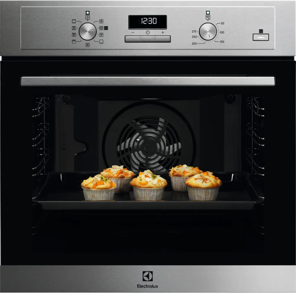 Cuptor incorporabil Electrolux EOD3H70X, Electric, 72l, SteamBake, Even Cooking, Multilevel Cooking, Grill, Timer, Clasa A, Inox Antiamprenta