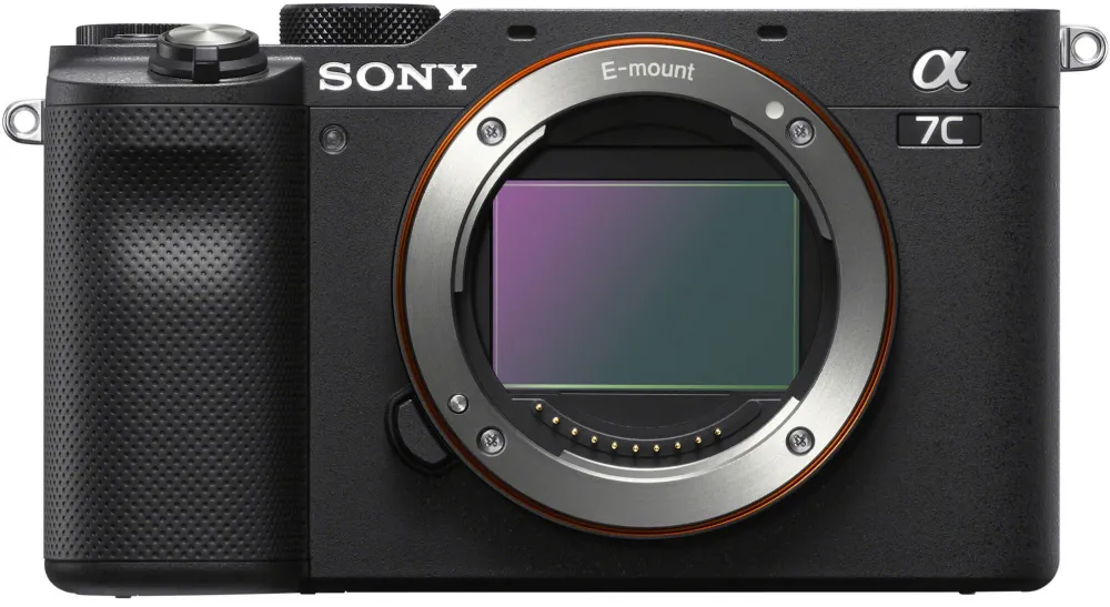 Aparat foto mirrorless Sony Alpha A7C, 24.2MP, Full-Frame, 4K, Body, Negru
