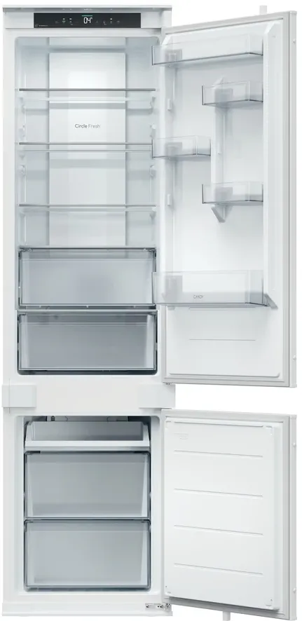 Combina frigorifica incorporabila CNBQT3519EW, 2 usi, No Frost, 284 L, Control si continut avansat (Wi-Fi + BLE), Clasa E, Alb