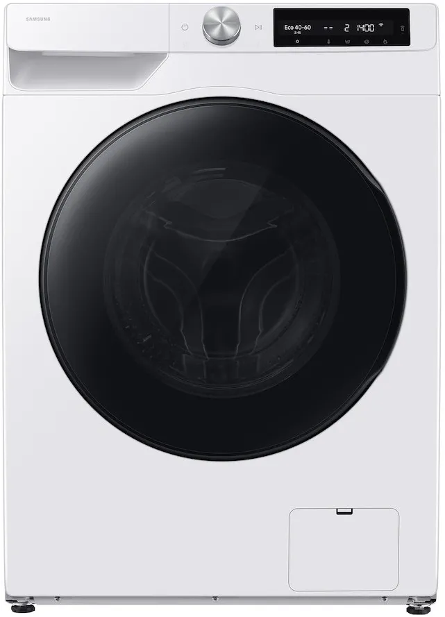 Masina de spalat rufe cu uscator Samsung WD10HG6U34BEU4, Spalare 10 kg, Uscare 6 kg, 1400 rpm, Clasa A Spalare, Clasa D Spalare + Uscare, AI EcoBubble, Bubble Soak, AI Control, WiFi, Alb