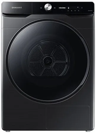 Uscator de rufe Samsung DV16DG8600BVU4, Pompa de caldura hibrida, Uscare 16 kg, Clasa C, SmartThings, AI Control, Hygiene Care+, AI Dry, WiFi, Negru