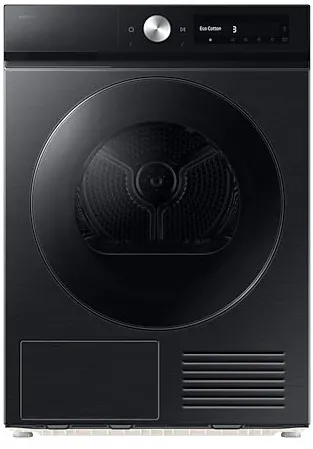 Uscator de rufe Samsung DV90DB7845GBU4, pompa de caldura, 9 kg, Clasa A, SmartThings, AI Control, Hygiene Care, AI Dry, WiFi, Negru
