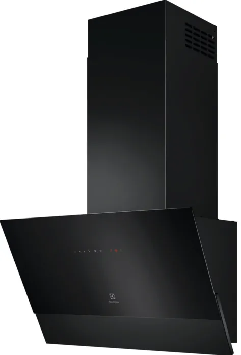 Electrolux LFV636K telescopic hood, absorption power 710 mc/h, width 60 cm, Black