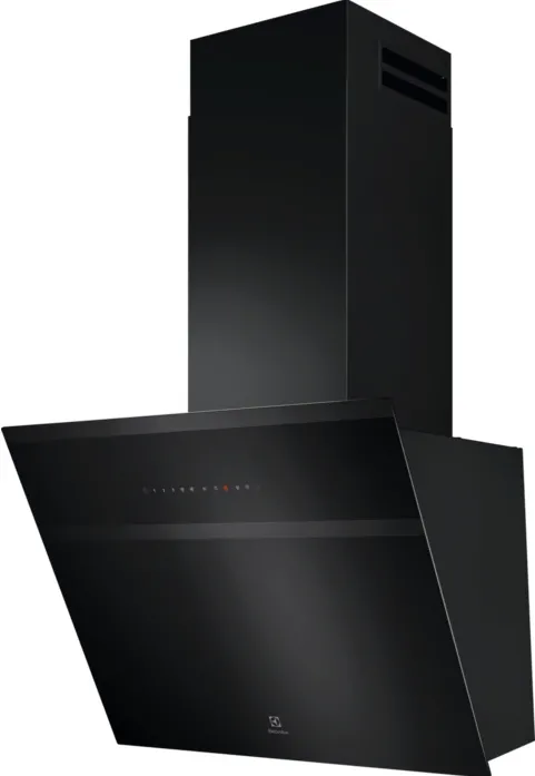 Electrolux EFV726K telescopic hood, absorption power 760 mc/h, width 60 cm, Black