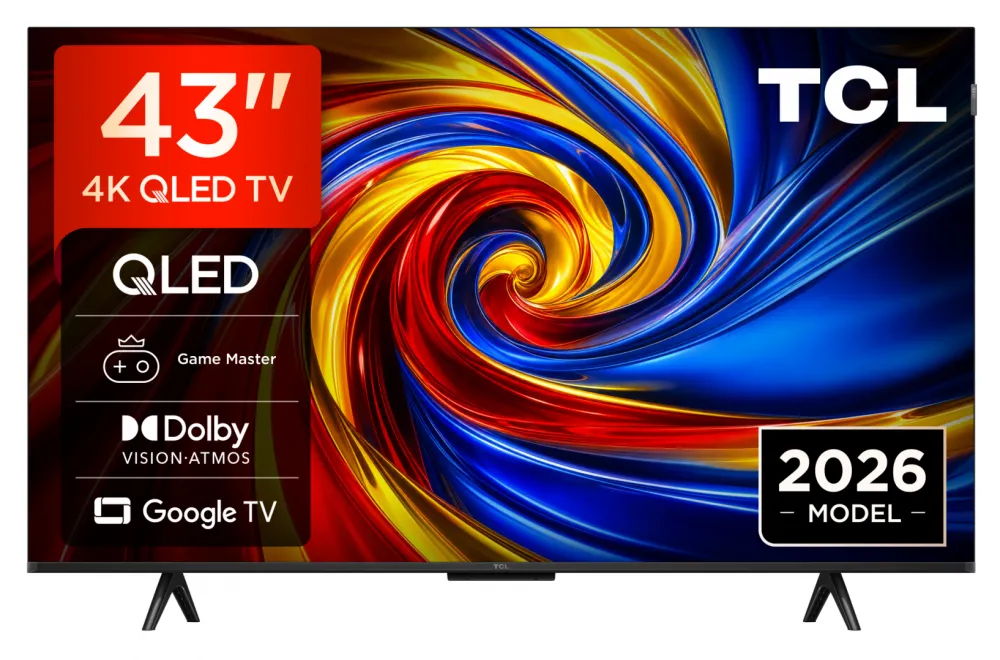 QLED TV 4K 43''(108 cm) TCL 43QLED780L