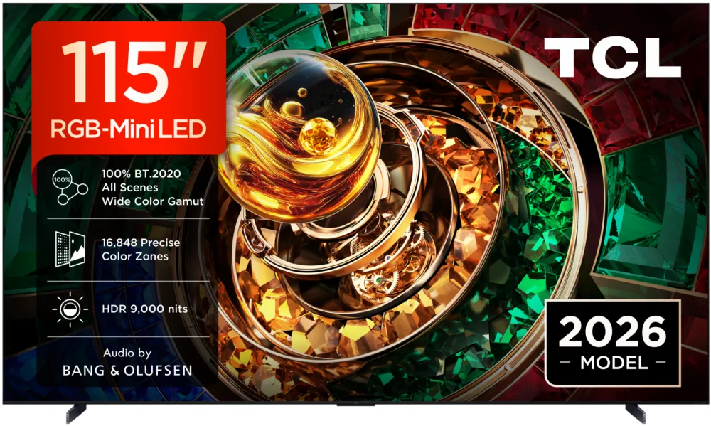 RGB-MiniLED TV 115" (291cm) TCL 115RM9L