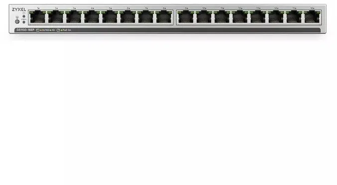 Switch GS1100-16EP-EU0101F