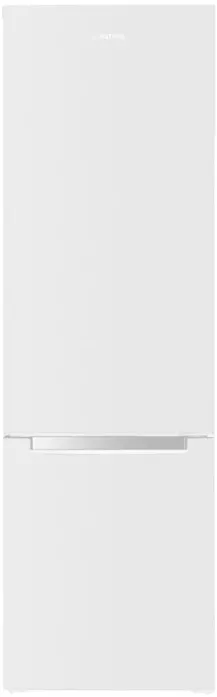 Combina frigorifica Albatros CF343E, 262 litri, clasa E, inaltime 180 cm, termostat reglabil, dezghetare automata frigider, usi reversibile, lumina interioara tip LED, picioare reglabile, alb
