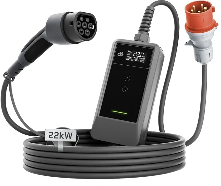 Încărcător portabil pentru vehicule electrice dé Traveler Set 22 kW