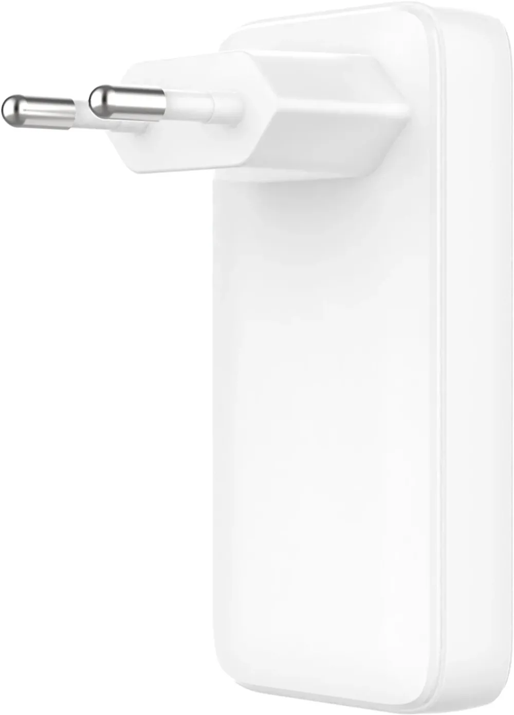 Incarcator de retea FIXED Slim GaN 2x USB-C PD 45W alb