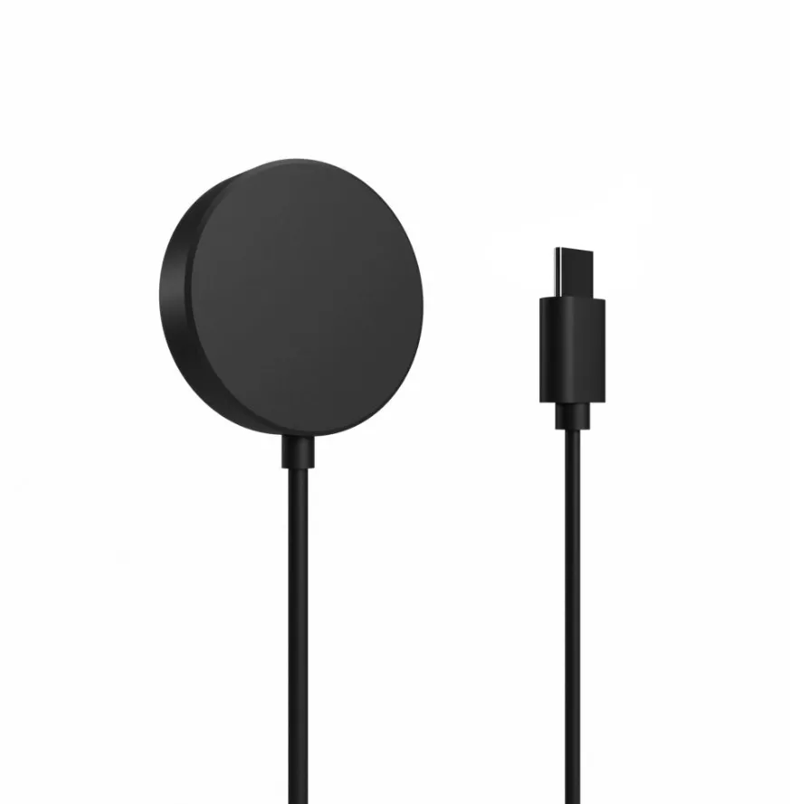 Cablu incarcare USB-C FIXED pentru Samsung Galaxy Watch 3/4/5/6/7/Active/Ultra negru