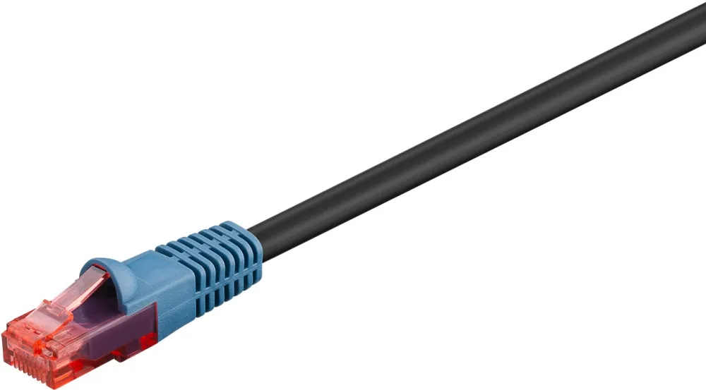 Cablu patch retea de exterior GOOBAY 94391 CAT 6 U/UTP 15 m negru