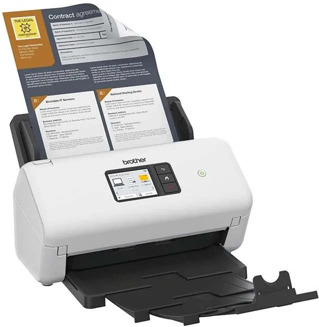 Brother ADS-4550W Desktop Document Scanner