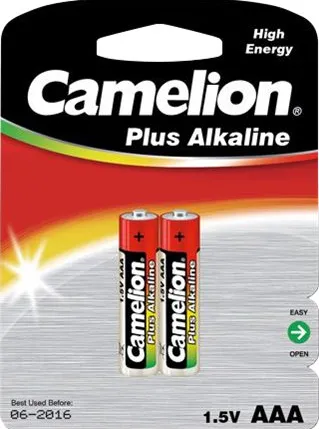 Camelion Plus Alkaline AAA (LR03), 2-pack