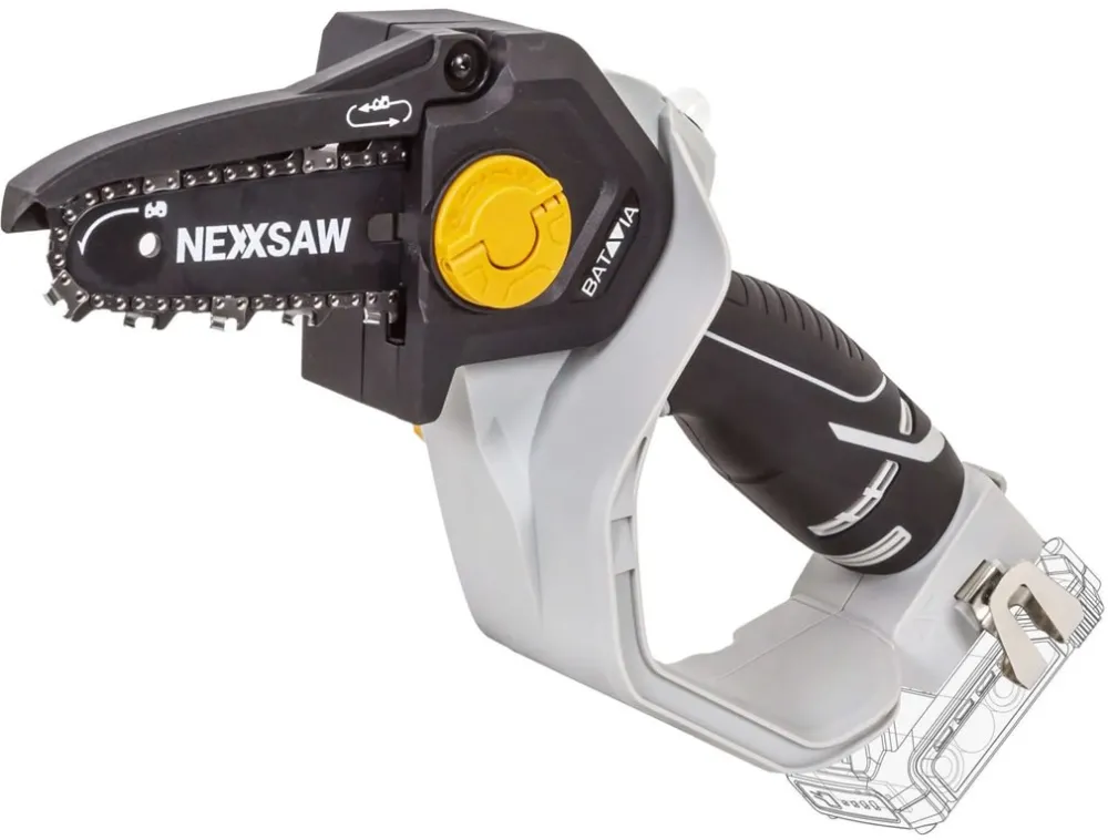Fierastrau cu lant cu acumulator Batavia Nexxsaw V3 18V 6 inch fara acumulator si incarcator