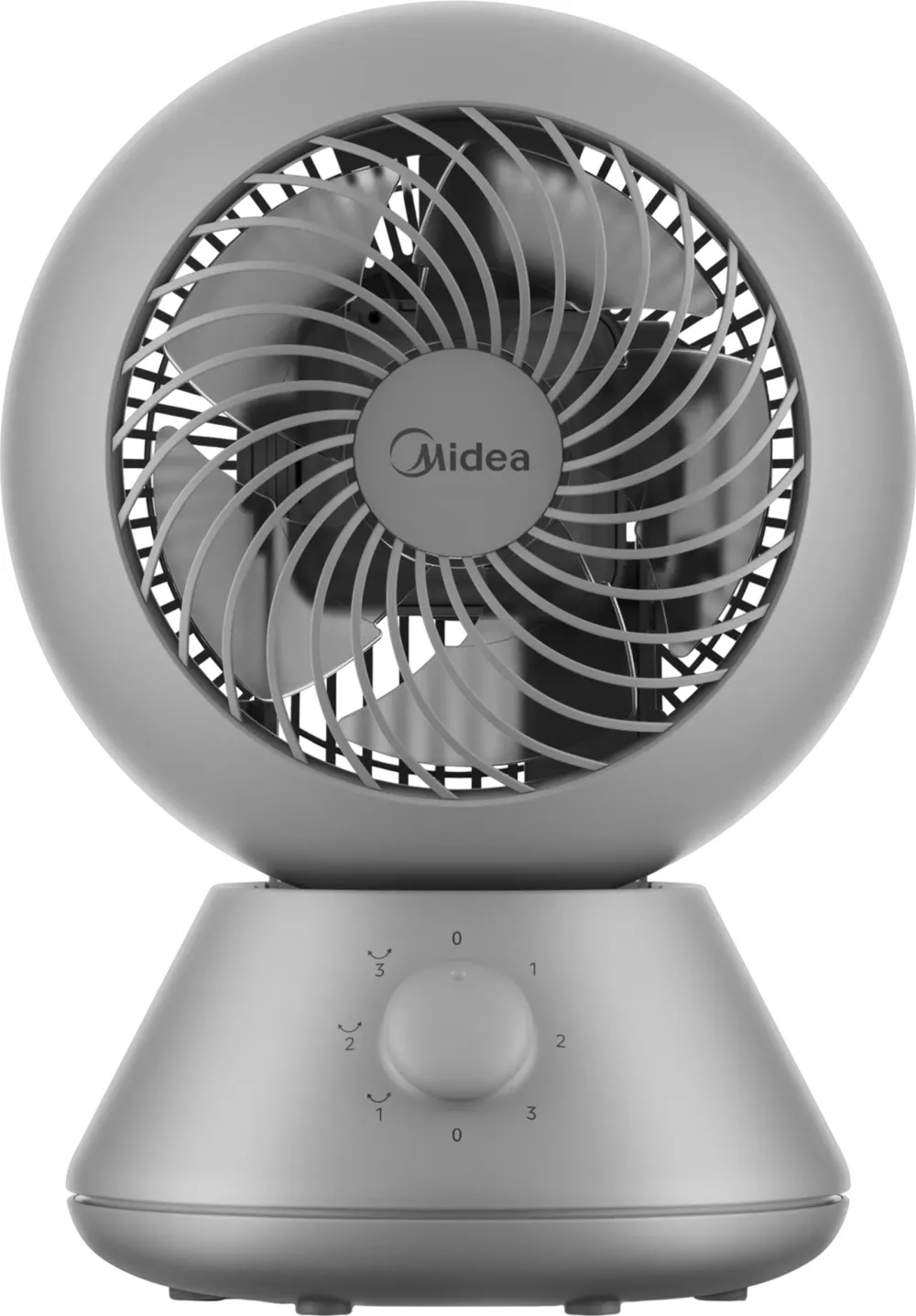 Midea MFT302R0BPK Table Fan, Multi-angle oscillation, Dark Grey
