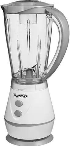 Blender de masa MESKO MS 4060 500 W 2 viteze vas plastic 1 L alb/gri