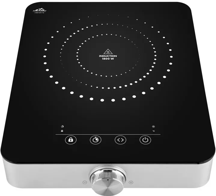 ETA ETA011190000 Table Induction Cooker, 1800W, Number of cooking zones 1, LED display, black