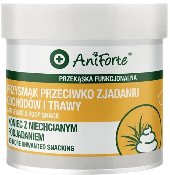ANIFORTE Anti grass & poop snack - dog treat - 50g