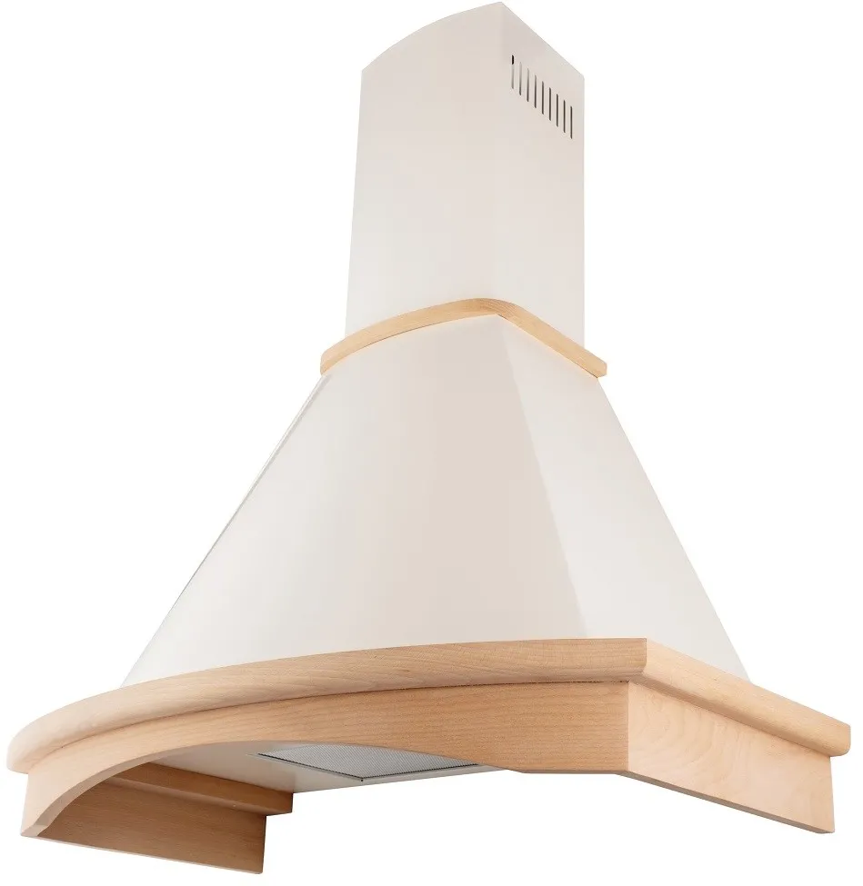 AKPO Hota decorativa WK-4 Rustica Nova 60, putere de absorbtie 420 m3 / h , 3 viteze , 60 cm crem