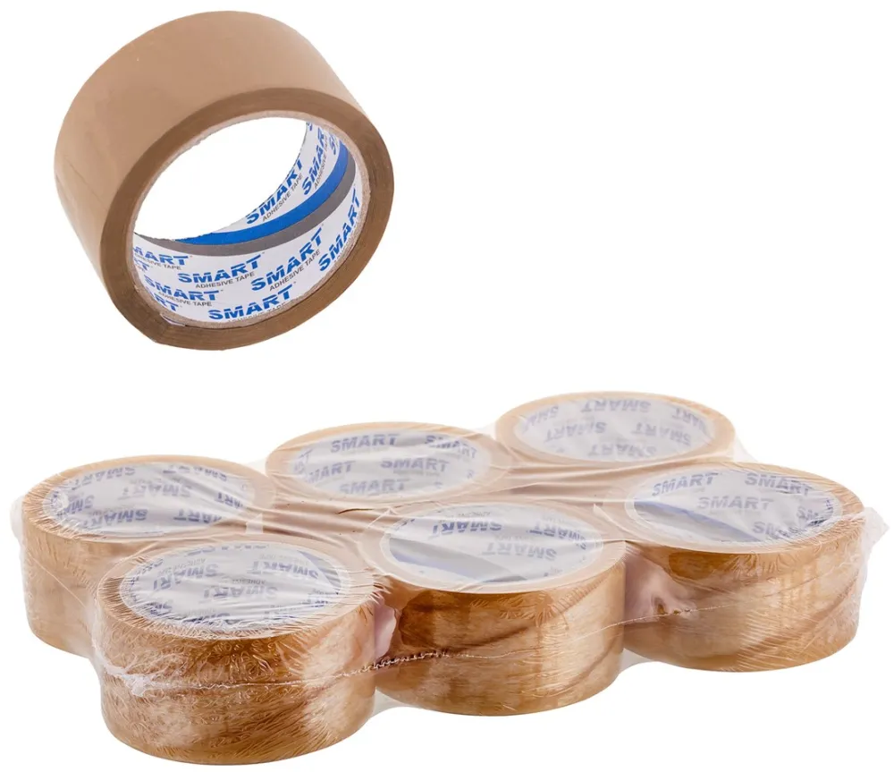 BSTech Solvent Adhesive Tape Gray 48x66. Set of 6. Length: 60 m.