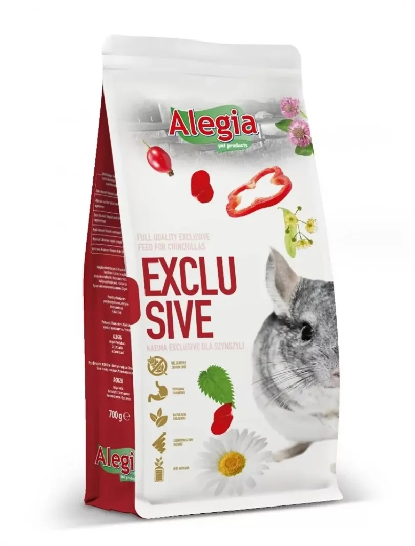 ALEGIA Exclusive Chinchilla - chinchilla food - 700g