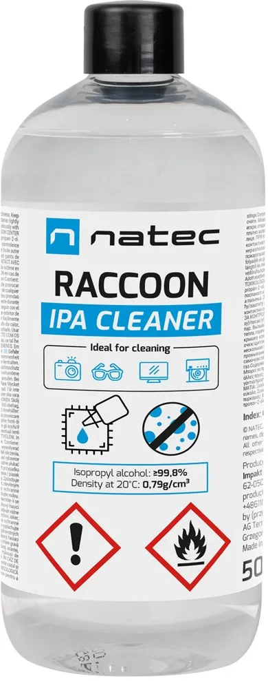 NATEC NSC-2453 equipment cleansing kit Universal Equipment cleansing liquid 500 ml