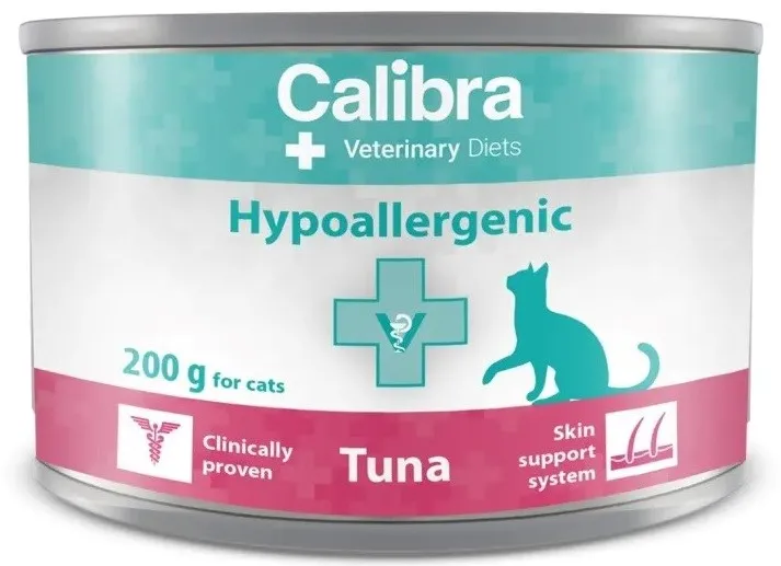 CALIBRA VD Cat Hypoallergenic Tuna - wet cat food - 200g