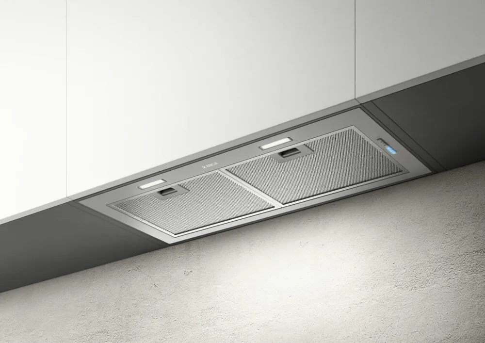 Elica FOLD-80-GR cooker hood Built-in Grey 600 m³/h
