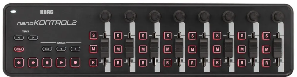 Korg nanoKONTROL2 - MIDI controller, black