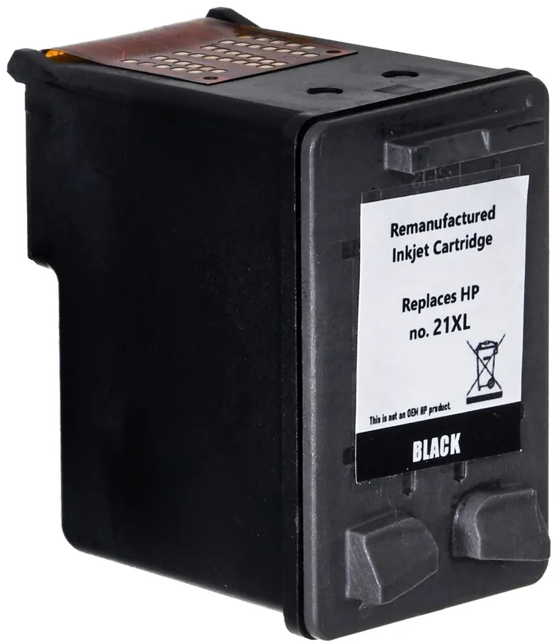 Cartus cerneala Superbulk B-H21XL compatibil HP 21XL C9351A negru