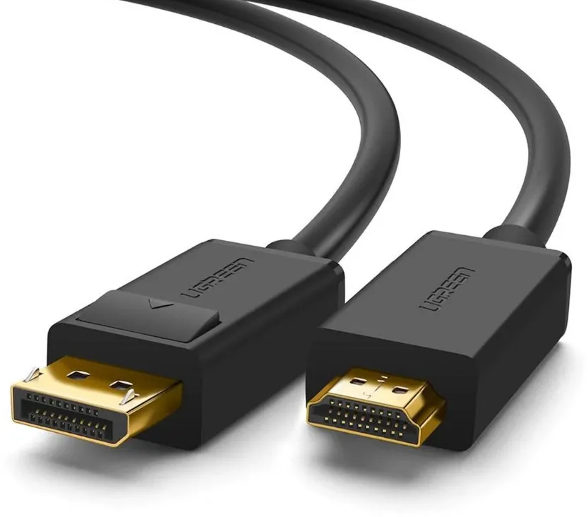 Ugreen 10239 video cable adapter 1.5 m DisplayPort HDMI Black