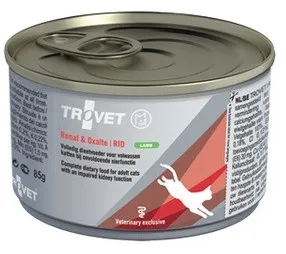 TROVET Renal & Oxalate RID Lamb - wet cat food - 100g