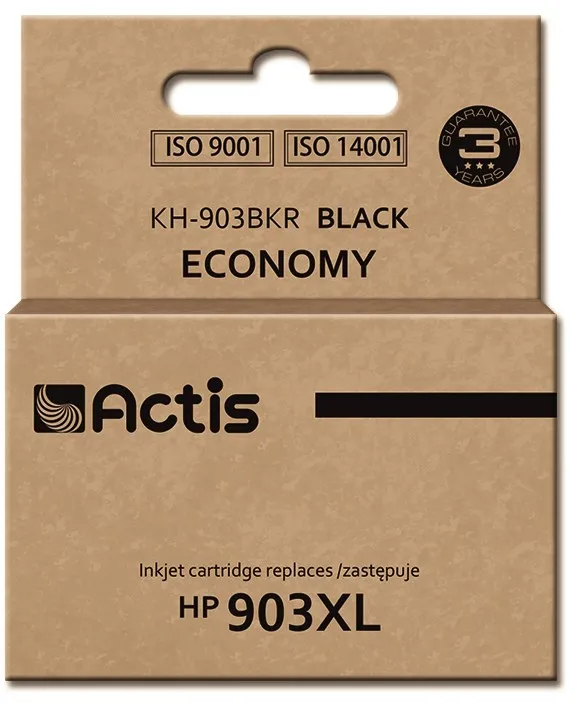 Cartus cerneala ACTIS KH-903BKR compatibil HP 903XL T6M15AE 30 ml negru