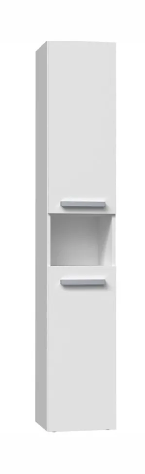 Bathroom cabinet NEL III 31x30x174 cm, matt white
