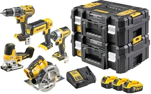 DeWALT DCK500P3T-QW power tool combo kit Battery