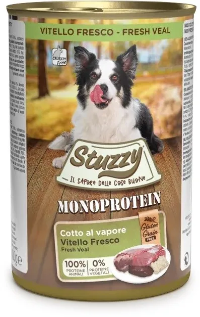 STUZZY Monoprotein Veal - wet dog food - 400 g