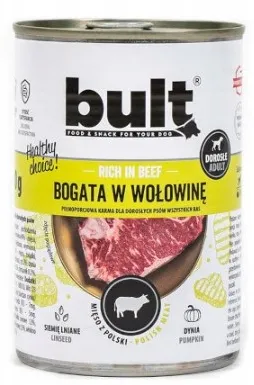 BULT Rich in beef  - Wet dog food - 800 g