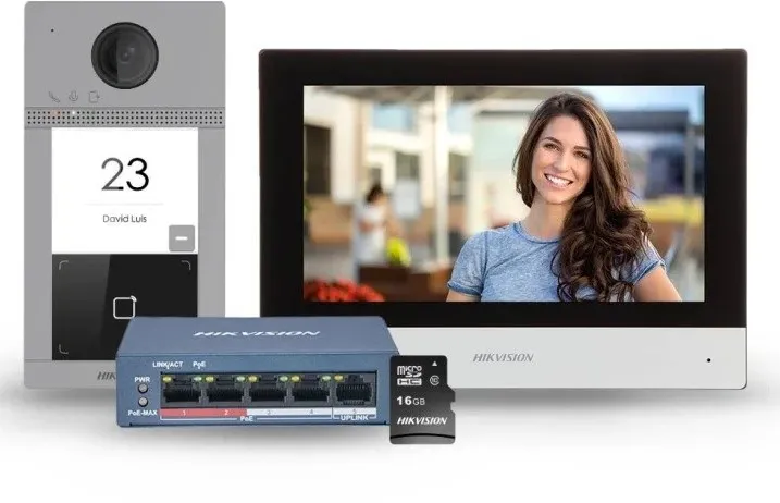 Hikvision DS-KIS604-S video-intercom set