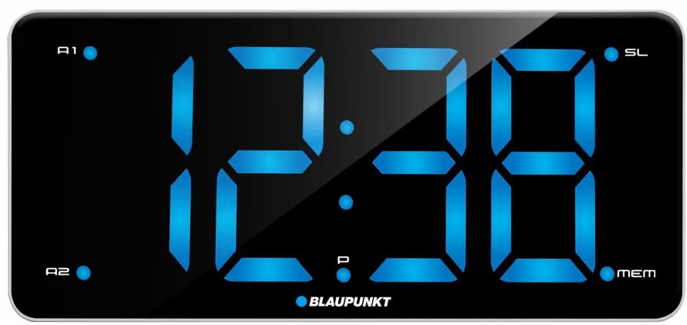 Blaupunkt Radio cu ceas CR15WH, FM Radio, Dual Alarm, USB, Alb