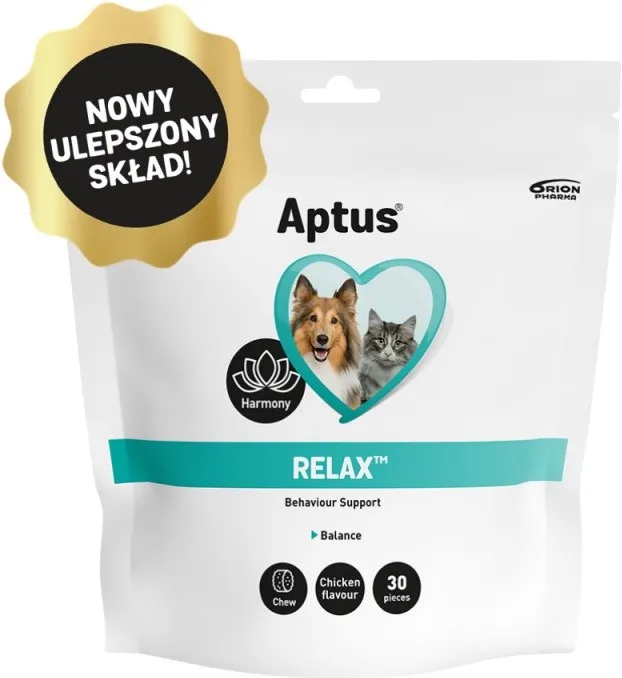 Supliment antistres pentru caini si pisici Aptus Relax Stress 30 buc