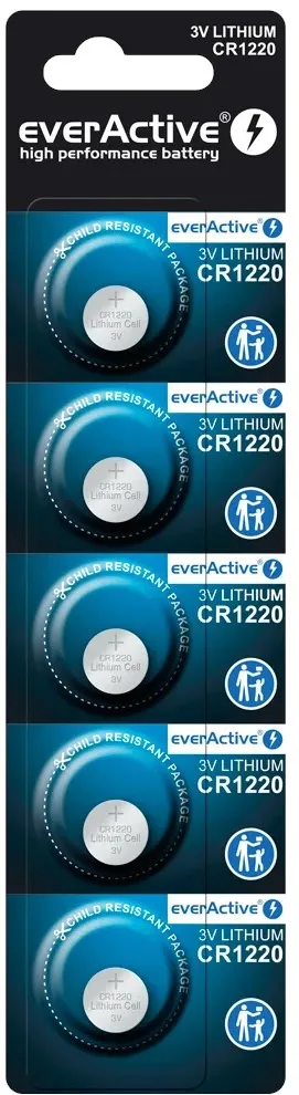 Lithium battery mini everActive CR1220 - blister 5 pcs.