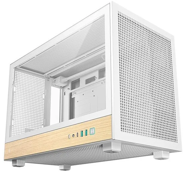 DeepCool CH260 WOOD case, white