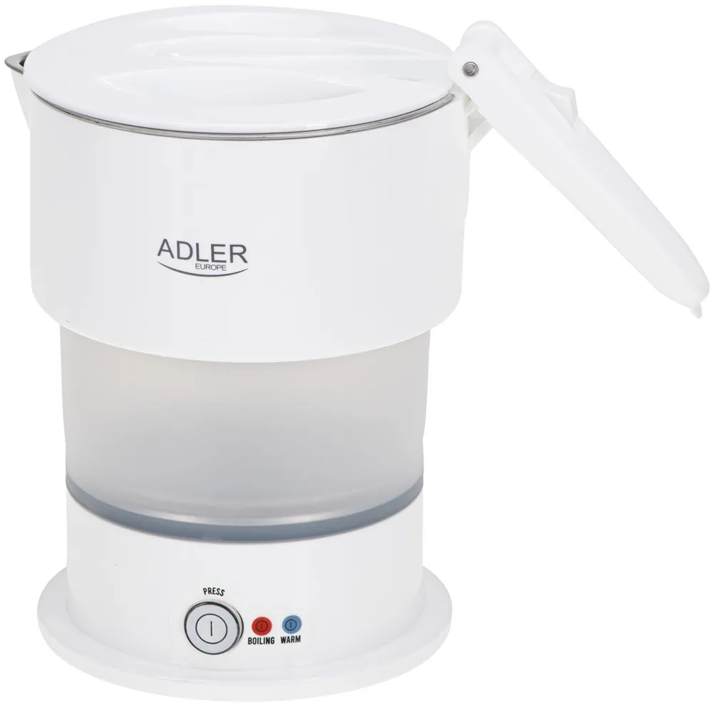 Silicone kettle ADLER AD 1377w White