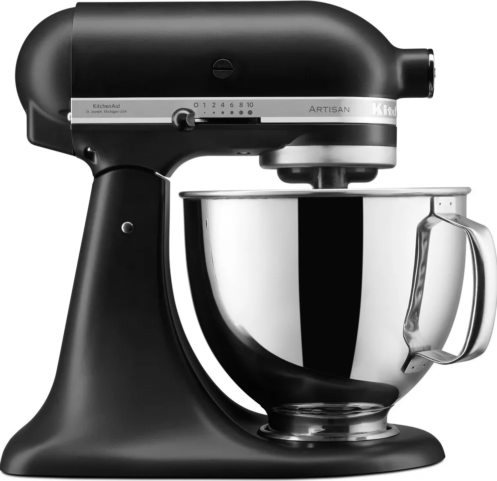 KitchenAid 5KSM125EBM food processor 300 W 4.8 L Black