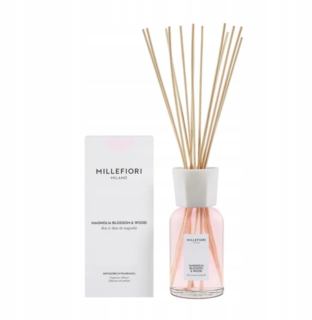 Reed Diffuser 500 ml MAGNOLIA BLOSSOM & WOOD MILLEFIORI