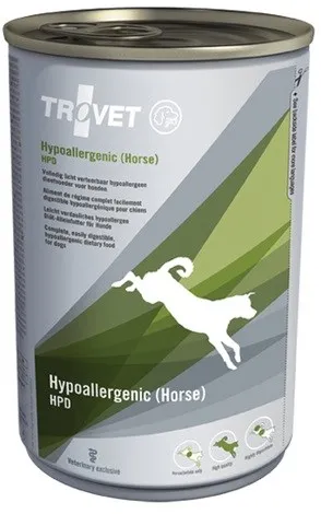 TROVET Hypoallergenic HPD with horse - Wet dog food - 400 g
