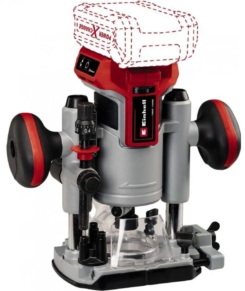 Masina de frezat cu acumulator Einhell TP-RO 18 Set Li BL 18 V brushless 30000 rpm